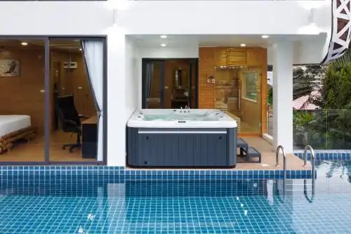 Bird Nest Villa Patong Beach Sea View+Gym+Sauna+Party Room - 8
