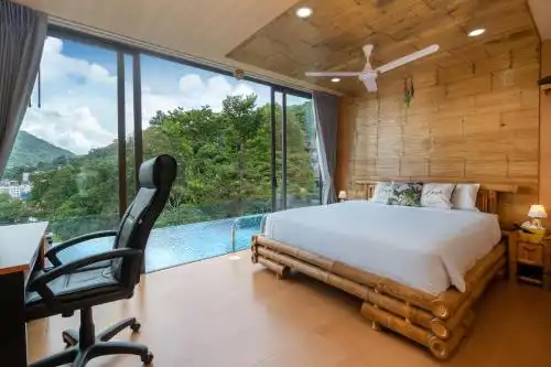 Bird Nest Villa Patong Beach Sea View+Gym+Sauna+Party Room - 35