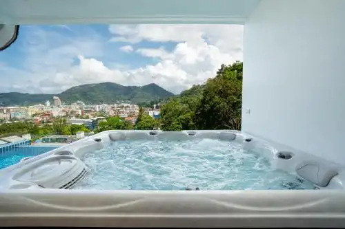Bird Nest Villa Patong Beach Sea View+Gym+Sauna+Party Room - 32
