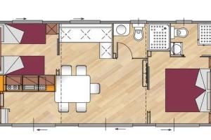 База отдыха «Mobile homes Sunset Beach», Умаг