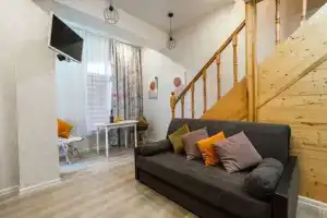 Двухуровневая однокомнатная квартира, Адлер