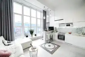 Двухуровневая трехкомнатная квартира, Москва