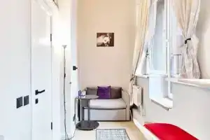 Двухуровневая однокомнатная квартира, Москва