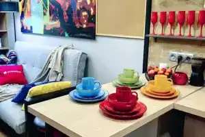 Двухуровневая двухкомнатная студия, Москва