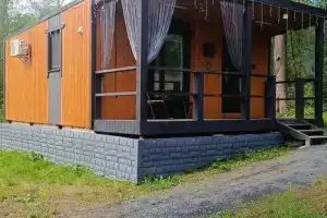 Одноэтажный коттедж, Рускеала