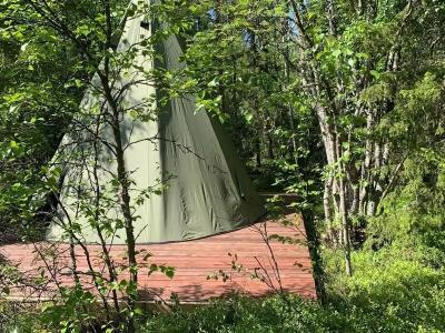 Глэмпинг Типи на берегу Белого моря - 34