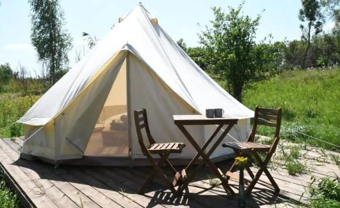 FamilyGlamp Куликово Поле - уютный семейный глэмпинг на берегу реки - 55