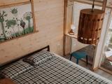 Двухместные апартаменты Standard с видом на горы двуспальная кровать