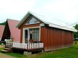Двухместное бунгало c 1 комнатой с красивым видом из окна двуспальная кровать
