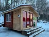Дом Веснушка бордовая