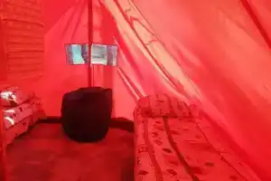 Кемпинг на Ольхоне, Хужир