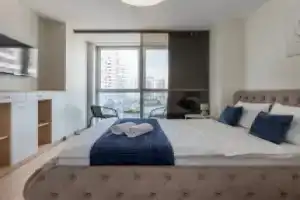 Spacious flat with a magnificent view, Минск