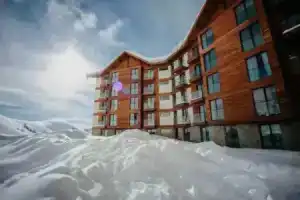 Bura's 2 room apartment in New Gudauri with view, Гудаури