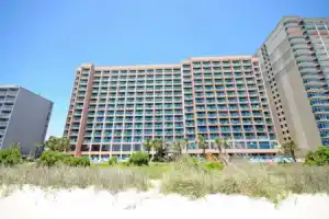 Units at Sandcastle South Beach by Elliott Beach Rentals, Миртл Бич