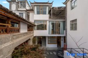 Dali ancient city Tang yue Guo feng aesthetics designer homestay, Дали