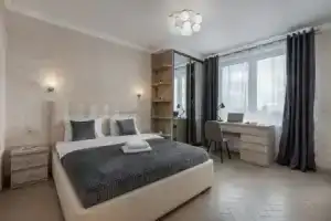 3-room apt with view of National Library, Минск