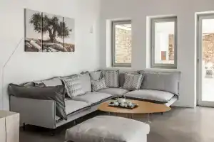 Artemis 7BD Minimal Villa Private Pool Jacuzzi, Элия
