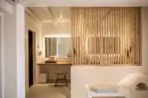 Luxury Naxos Villas Premium Suite Air Conditioning Outdoor Pool 1 Bedroom Stelida, Айя-Анна
