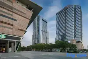 Clouds.Foresight Clouds Service Apartment (Suzhou Eye Ferris Wheel CenterJinji Lake Expo), Сучжоу