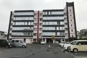 Matsuki building Seaside Mansion, Беппу