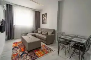 Charming and Central Flat Near Beach in Muratpasa, Анталья