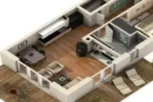 Hafendorf Haus 7_ Apartment 5, Плау-ам-Зе