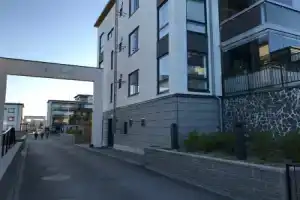 New two-room apartment next to the harbour, Куопио