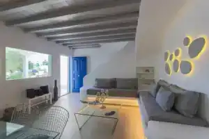 Luxury Key Mykonos 3 Bed Villa Joie Ornos, Миконос
