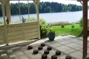 Tamara lakeside tourism resort, Аукштадварис