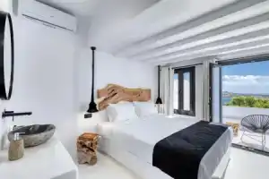 Luxury Key Mykonos 5 Bed Villa Black Royal Psarou, Миконос