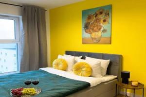 Lumina modern 3-rooms family apart, Лодзь