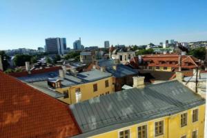Cozy oldtown studio with magnific city view, Таллин