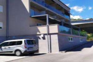 Urban studio with its own parking space, Ловран