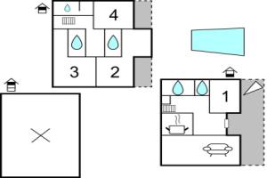 Nice Home in Brodarica With Wifi, Outdoor Swimming Pool and 4 Bedrooms, Бродарица