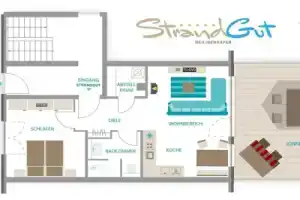 Holiday Apartment Strandgut 16.1, Хайлигенхафен