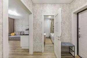 Апартаменты студия с кондиционером Академ Riverside, Челябинск