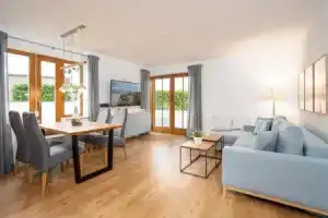 BeachLife-Strandnahe 3 Zimmer Terrassenwohnung, Пельцерхакен