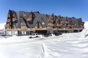 Fabulous 1-Br Ski Resort in Gudauri Marshall Lux ApartHotel, Гудаури