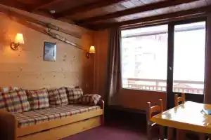 4 persons studio with south west facing balcony Holiday home 0 agence, Валь Торанс