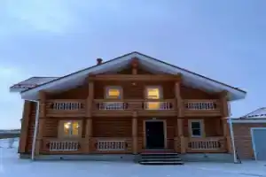Большой коттедж на побережье озера Тосканка, Ворсма