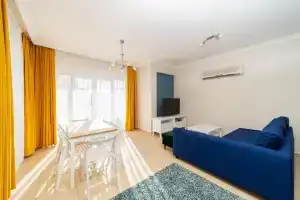 Flat with Balcony and Shared Pool in Belek, Белек