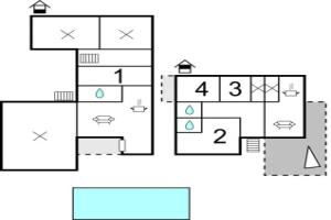 Beautiful Home in Posedarje With 4 Bedrooms, Wifi and Outdoor Swimming Pool, Поседарье