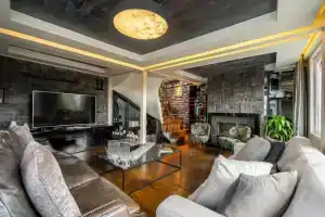 Bosphorus View Duplex w Terrace in Ortakoy, Стамбул
