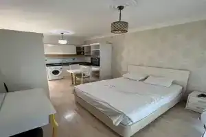 Modern Studio Flat in Didim with Shared Pool, Акбюк