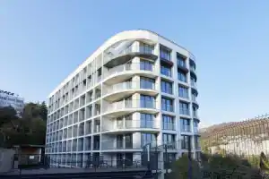 Квартира в Хосте с балконом и чудесным видом на море