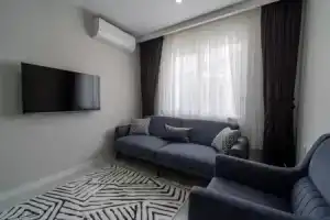 Central Flat Near Beach in Muratpasa, Анталья