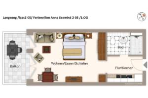 Apartmentvilla Anna See Apartmentvilla Anna See 2-05, Лангеог