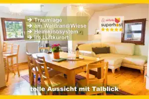 Wohlfühl-Ferienwohnung 80 qm, 8 Personen, Aussicht & Heimkino, Тодтнауберг
