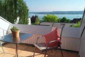 Ferienwohnung mit Seeblick und Dachterrasse in Überlingen, Юберлинген