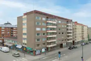 1BR Apt and Balcony next to Railway Station, Тампере